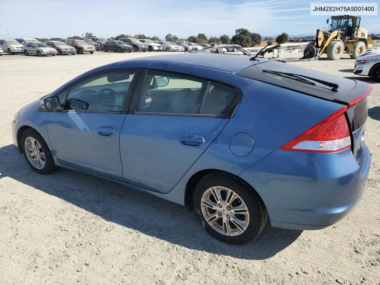 2010 Honda Insight Ex VIN: JHMZE2H75AS001400 Lot: 75128764