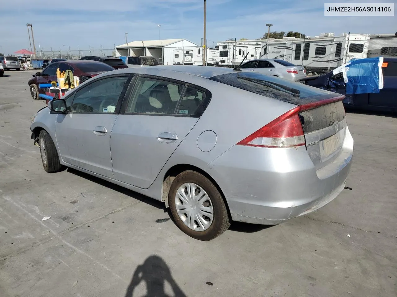 2010 Honda Insight Lx VIN: JHMZE2H56AS014106 Lot: 75321434