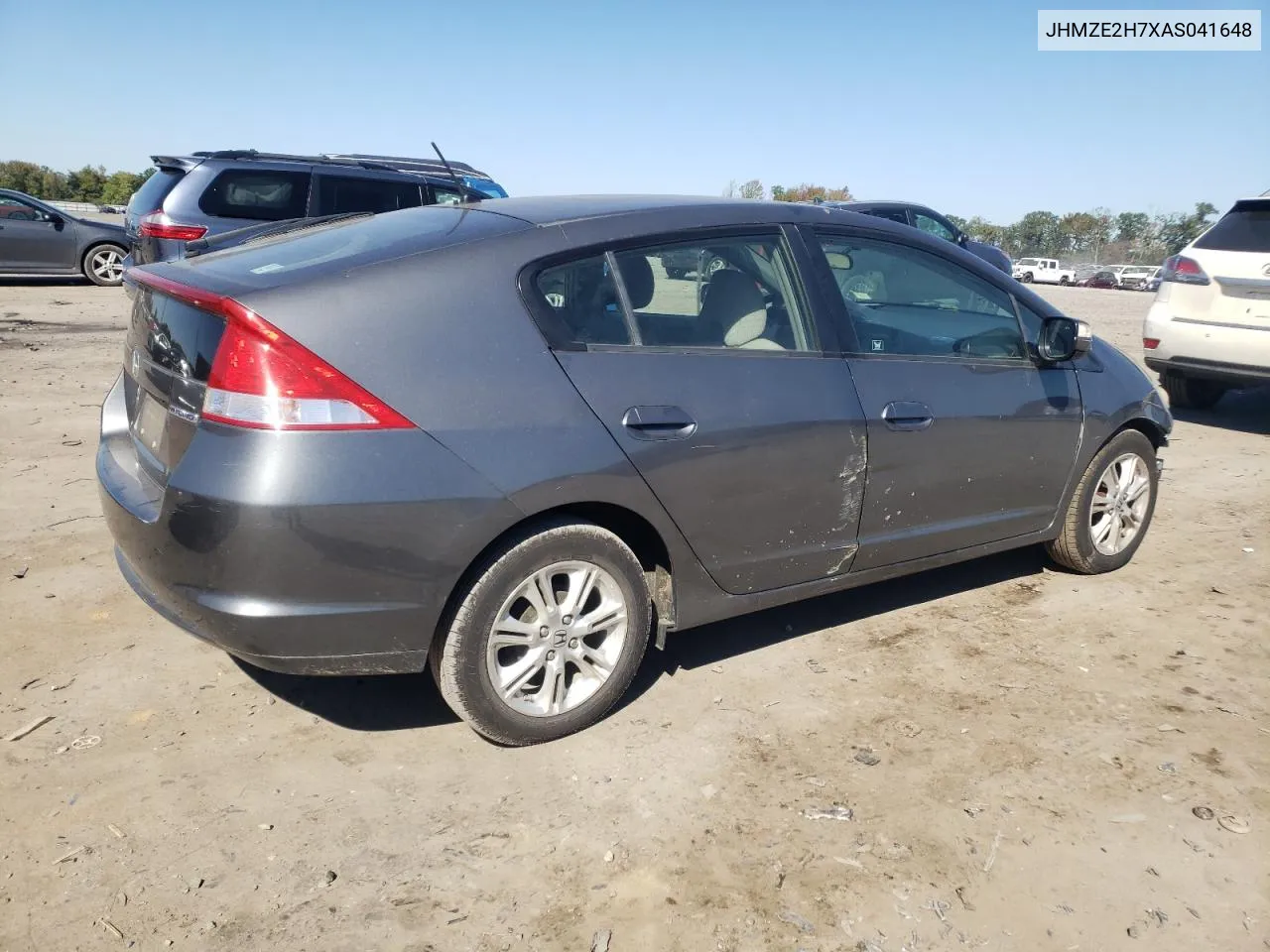 2010 Honda Insight Ex VIN: JHMZE2H7XAS041648 Lot: 75470504