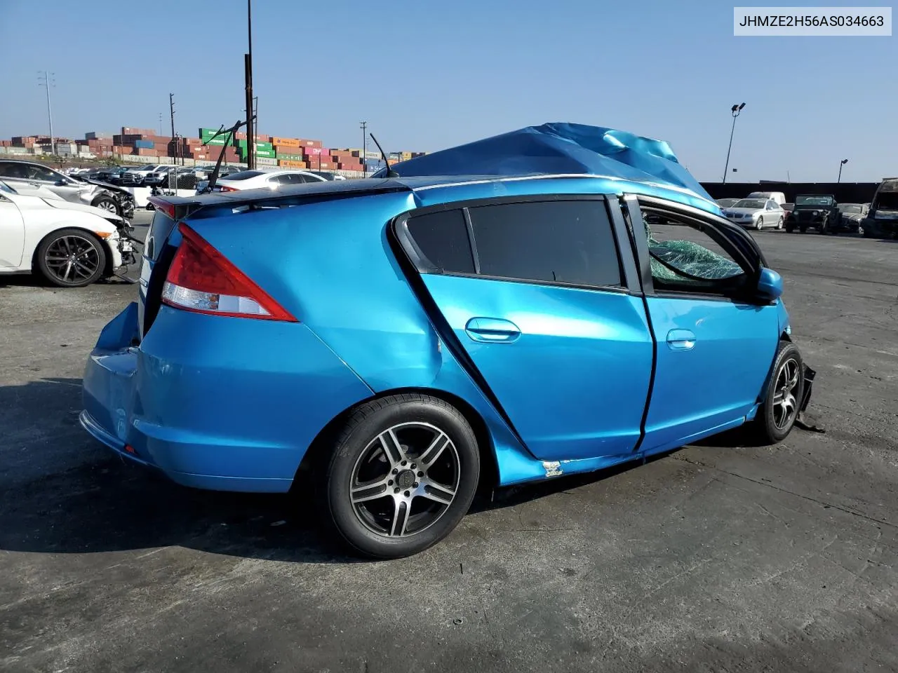 2010 Honda Insight Lx VIN: JHMZE2H56AS034663 Lot: 75532554