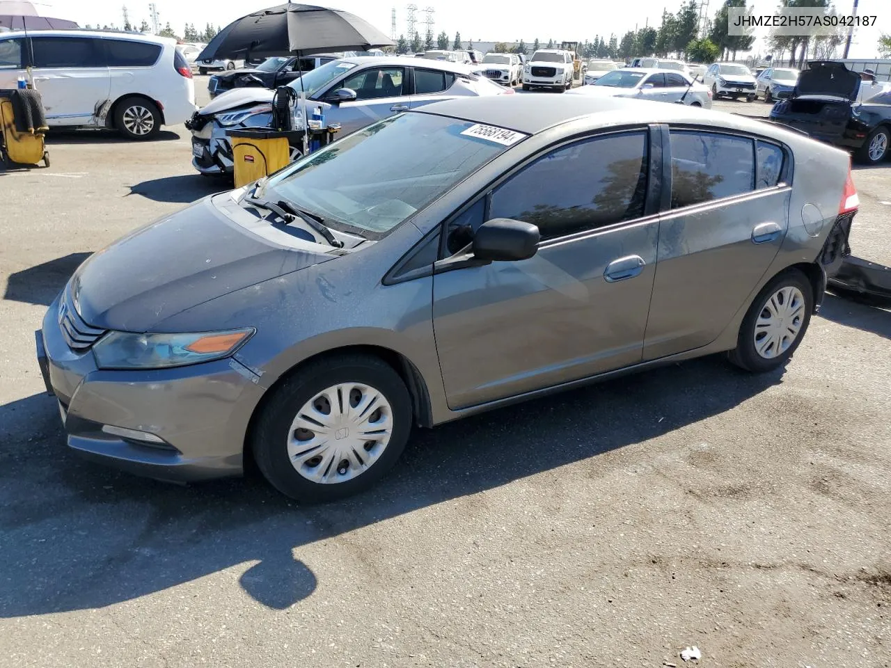 2010 Honda Insight Lx VIN: JHMZE2H57AS042187 Lot: 75568194