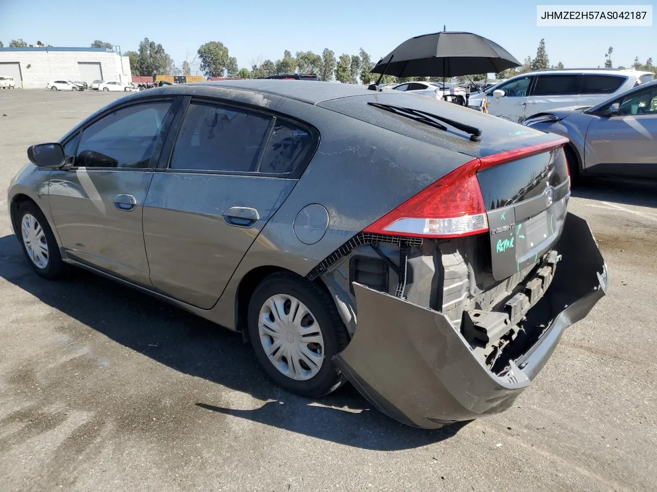 2010 Honda Insight Lx VIN: JHMZE2H57AS042187 Lot: 75568194