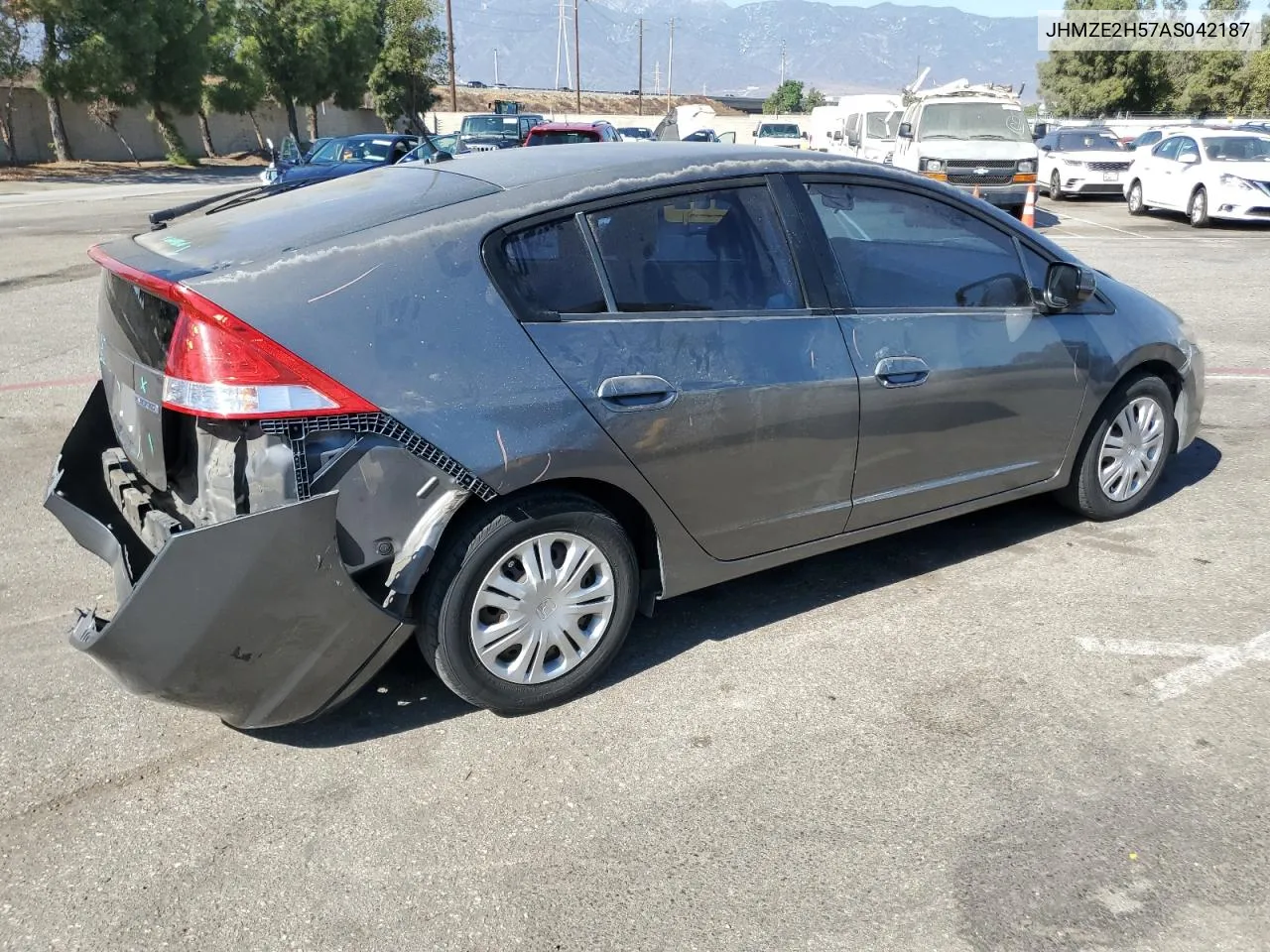 2010 Honda Insight Lx VIN: JHMZE2H57AS042187 Lot: 75568194