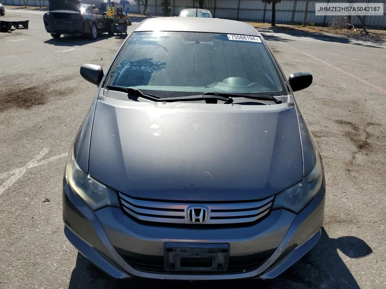 2010 Honda Insight Lx VIN: JHMZE2H57AS042187 Lot: 75568194