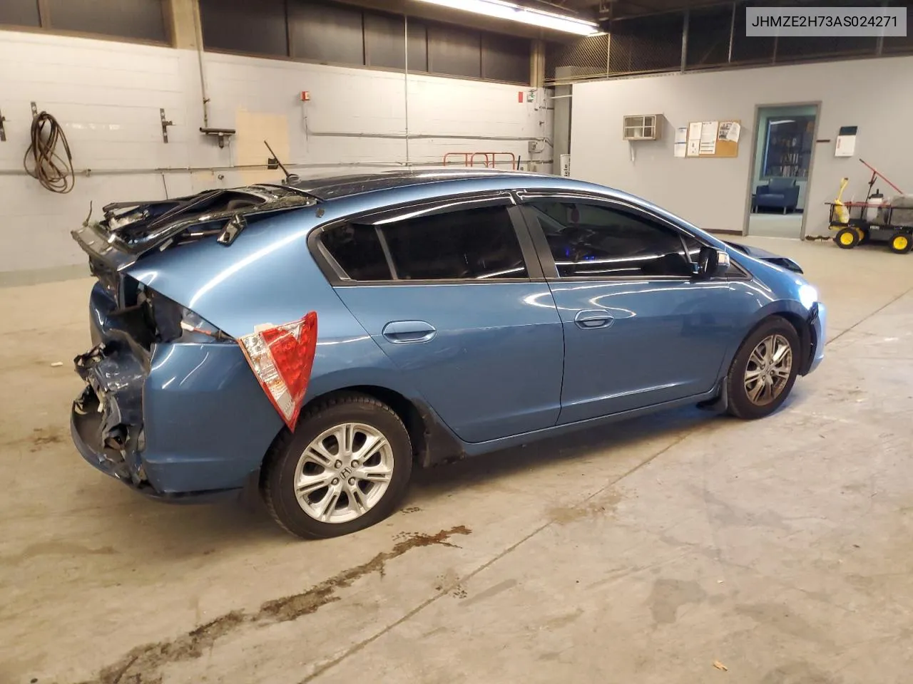 2010 Honda Insight Ex VIN: JHMZE2H73AS024271 Lot: 76093694