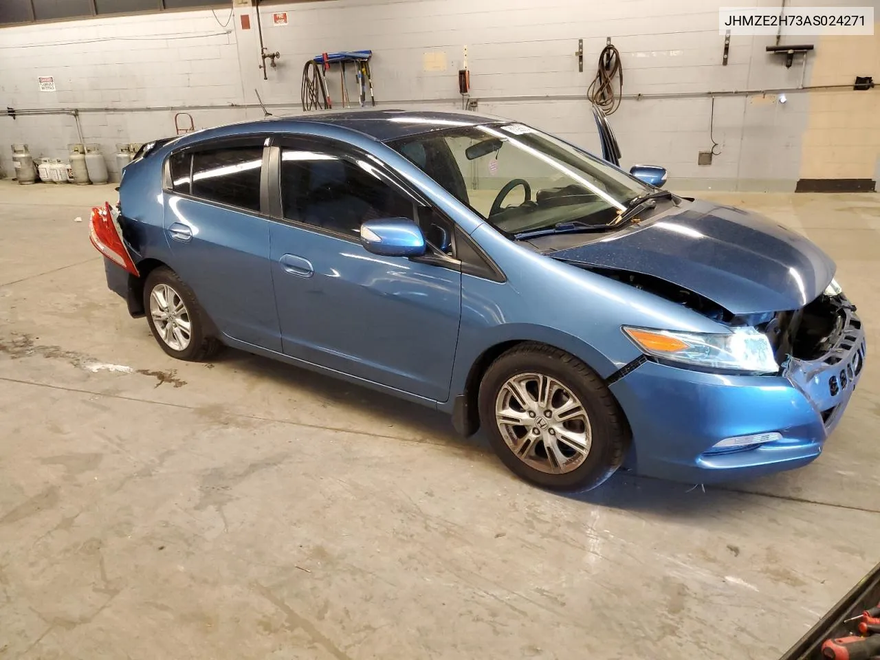 2010 Honda Insight Ex VIN: JHMZE2H73AS024271 Lot: 76093694