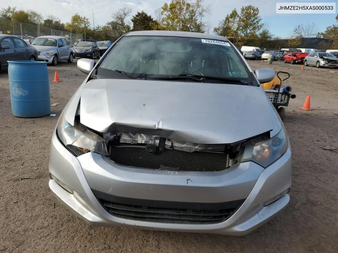 2010 Honda Insight Lx VIN: JHMZE2H5XAS000533 Lot: 76284654