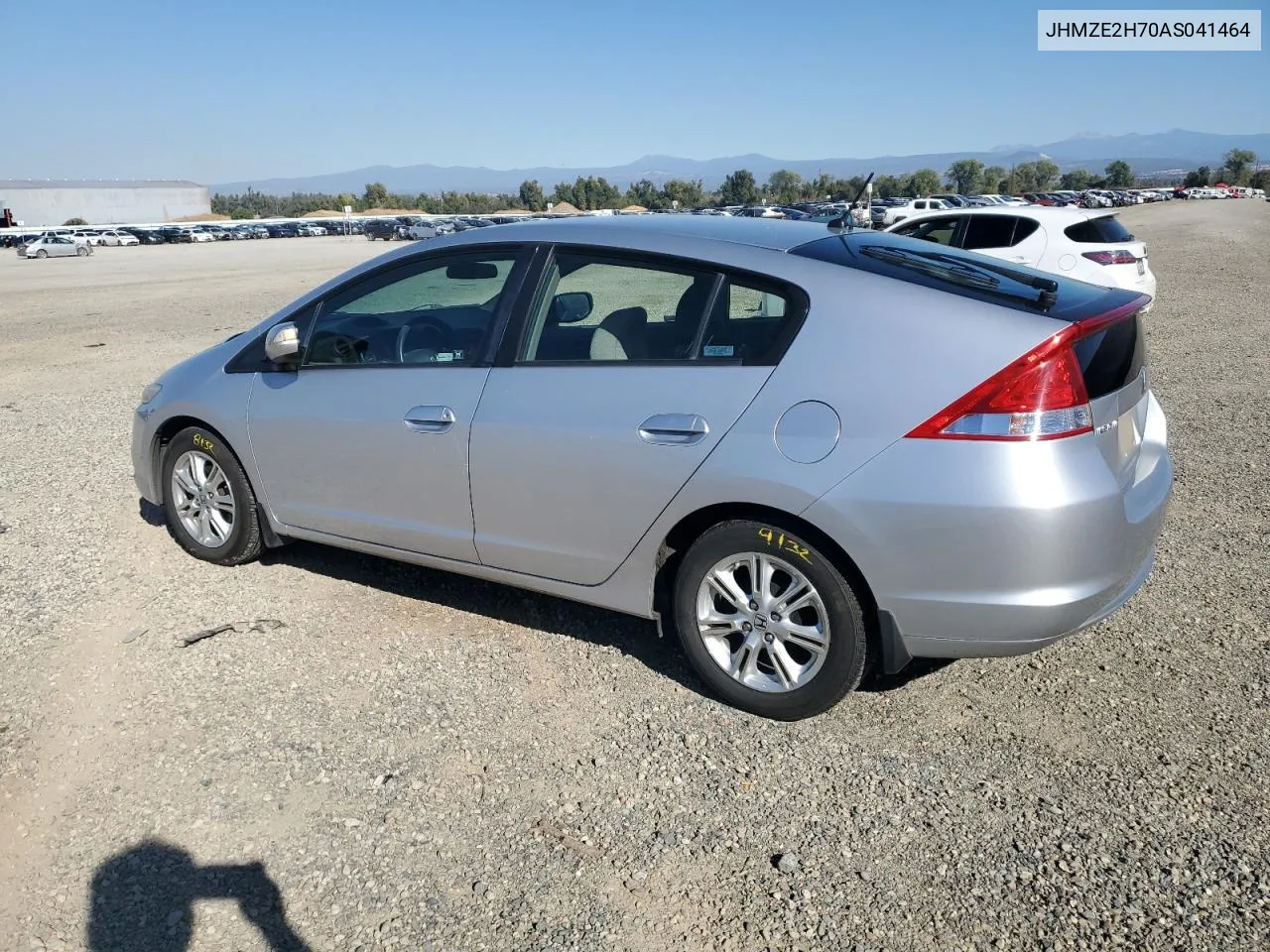 2010 Honda Insight Ex VIN: JHMZE2H70AS041464 Lot: 76419074