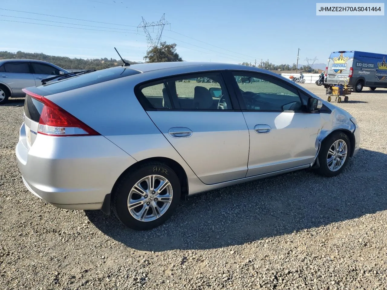 2010 Honda Insight Ex VIN: JHMZE2H70AS041464 Lot: 76419074