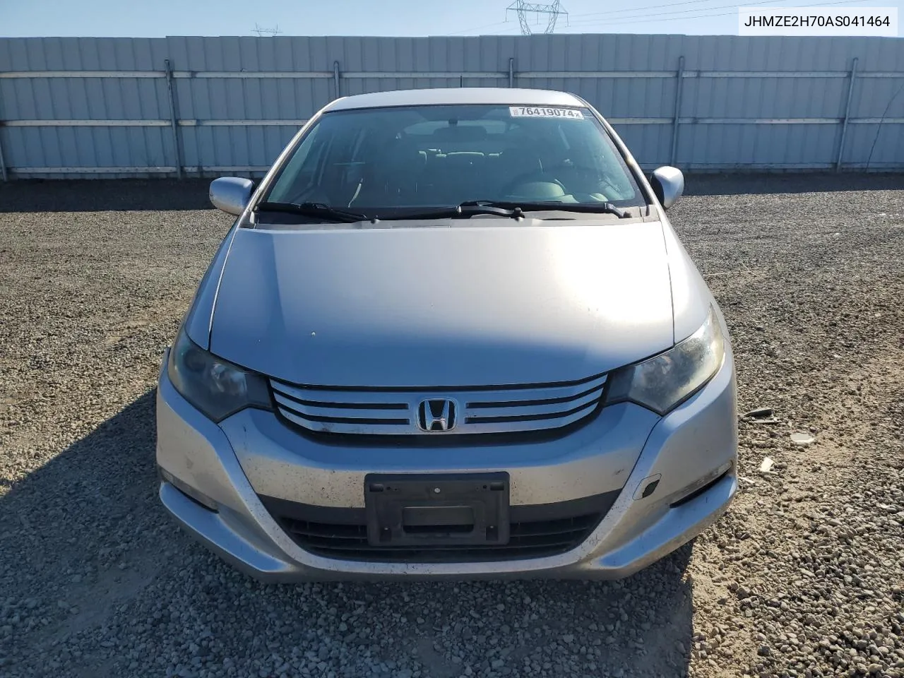 2010 Honda Insight Ex VIN: JHMZE2H70AS041464 Lot: 76419074