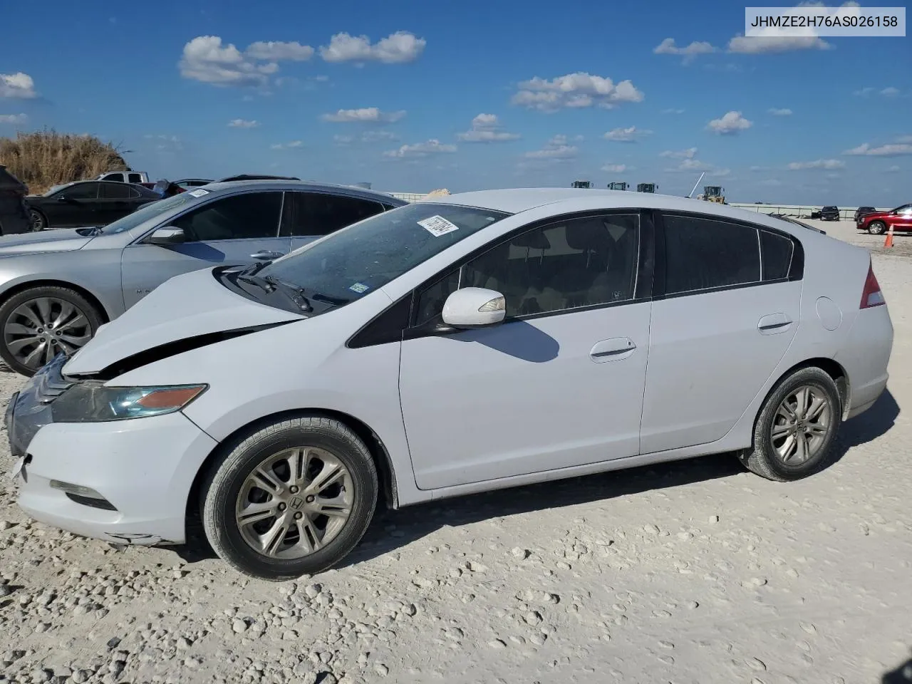 2010 Honda Insight Ex VIN: JHMZE2H76AS026158 Lot: 77567064