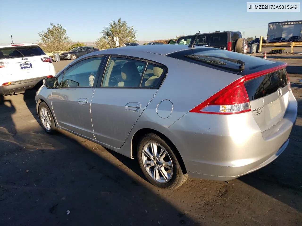 2010 Honda Insight Ex VIN: JHMZE2H73AS015649 Lot: 77575224