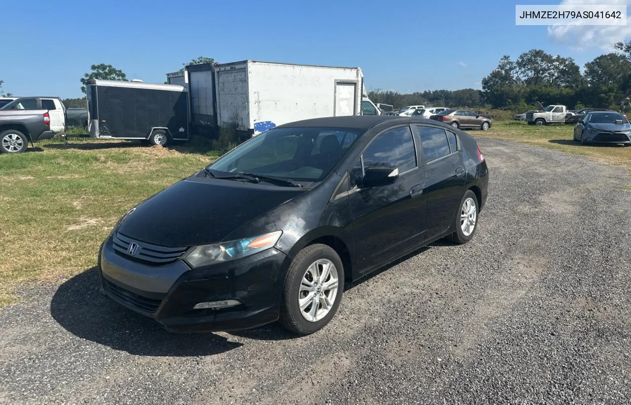 2010 Honda Insight Ex VIN: JHMZE2H79AS041642 Lot: 77884894