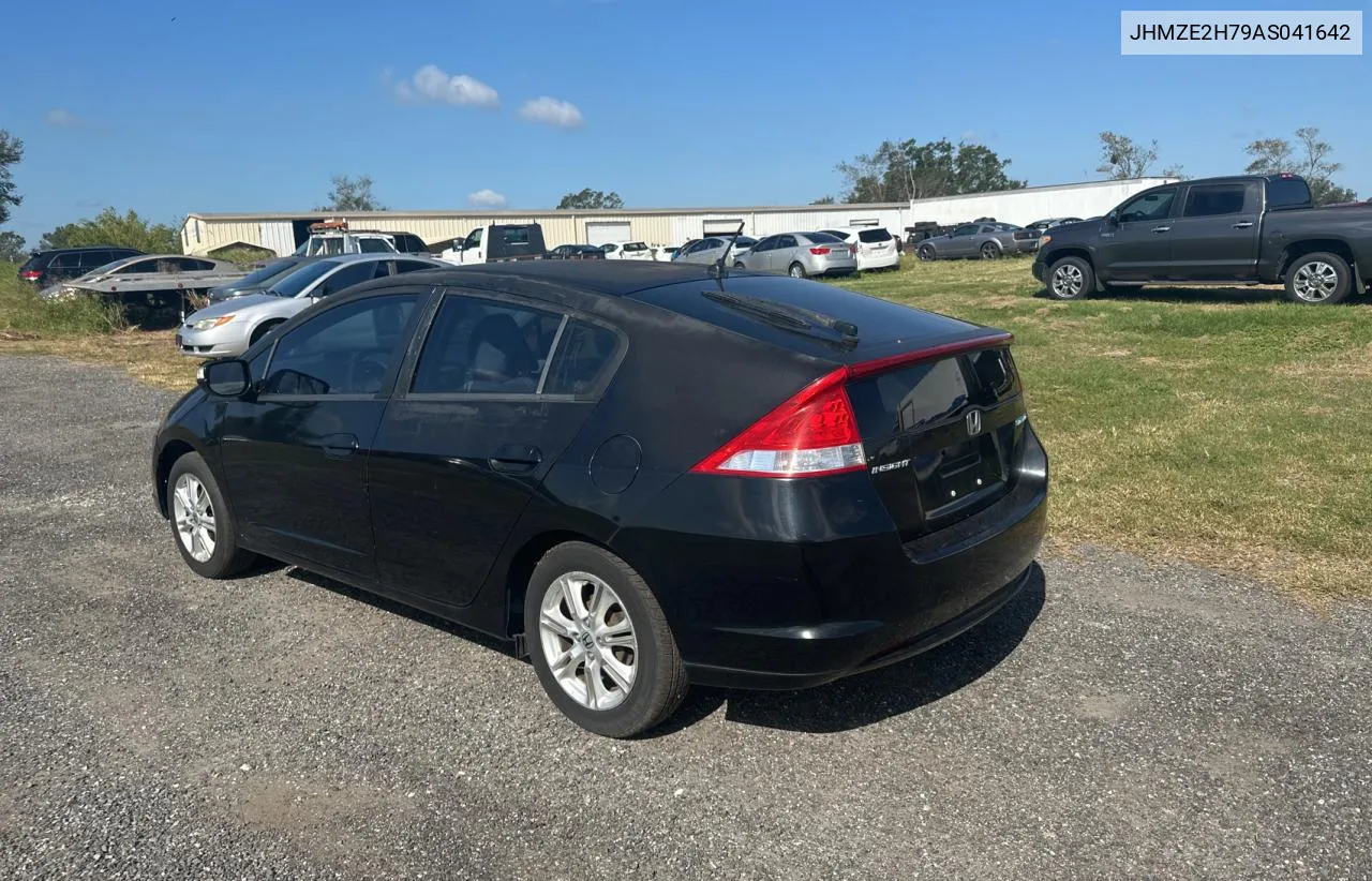 2010 Honda Insight Ex VIN: JHMZE2H79AS041642 Lot: 77884894