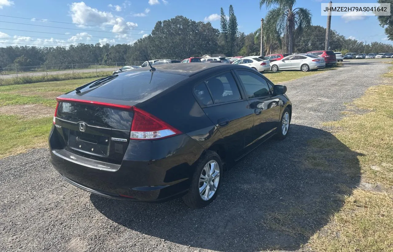 2010 Honda Insight Ex VIN: JHMZE2H79AS041642 Lot: 77884894