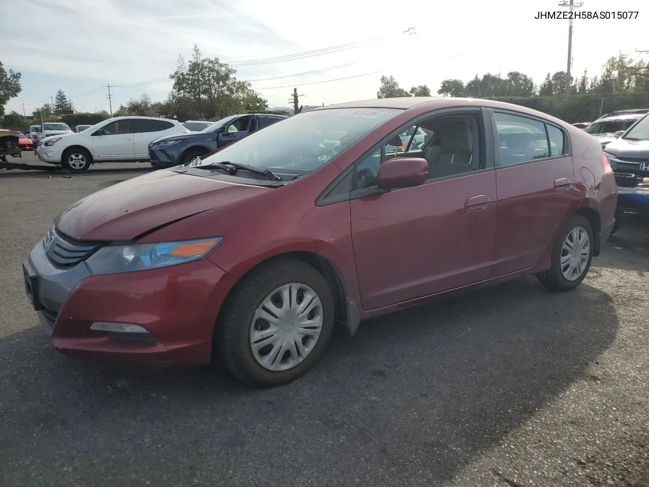 2010 Honda Insight Lx VIN: JHMZE2H58AS015077 Lot: 78284184