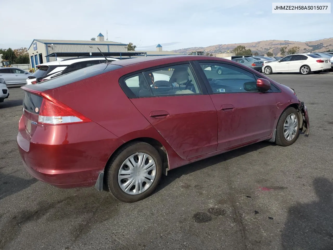 2010 Honda Insight Lx VIN: JHMZE2H58AS015077 Lot: 78284184