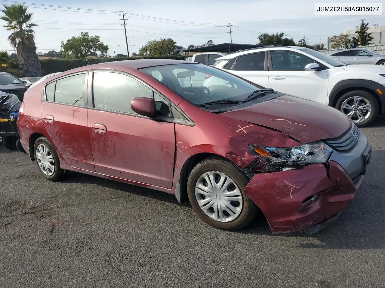 2010 Honda Insight Lx VIN: JHMZE2H58AS015077 Lot: 78284184