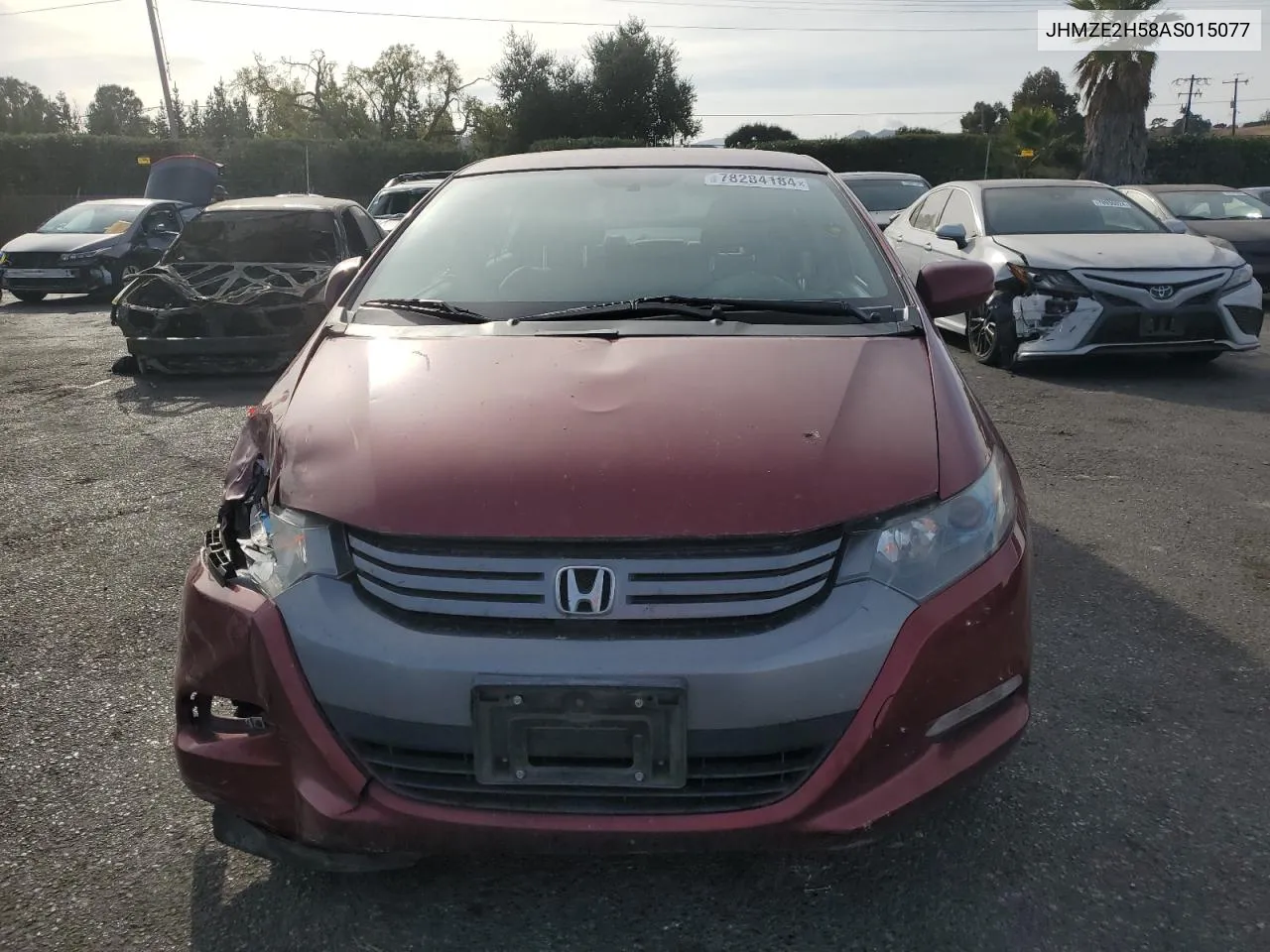 2010 Honda Insight Lx VIN: JHMZE2H58AS015077 Lot: 78284184