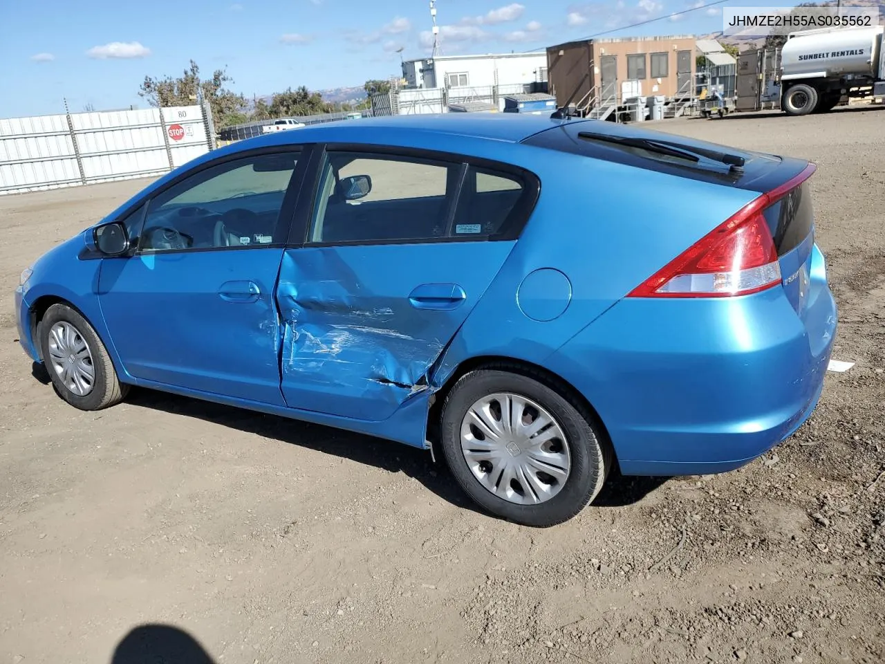 2010 Honda Insight Lx VIN: JHMZE2H55AS035562 Lot: 78525054