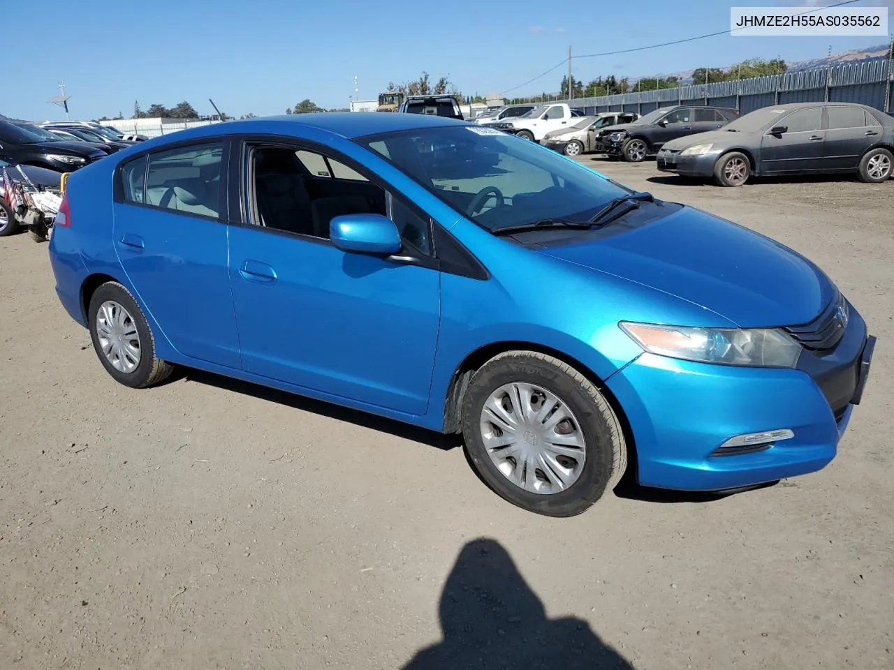 2010 Honda Insight Lx VIN: JHMZE2H55AS035562 Lot: 78525054