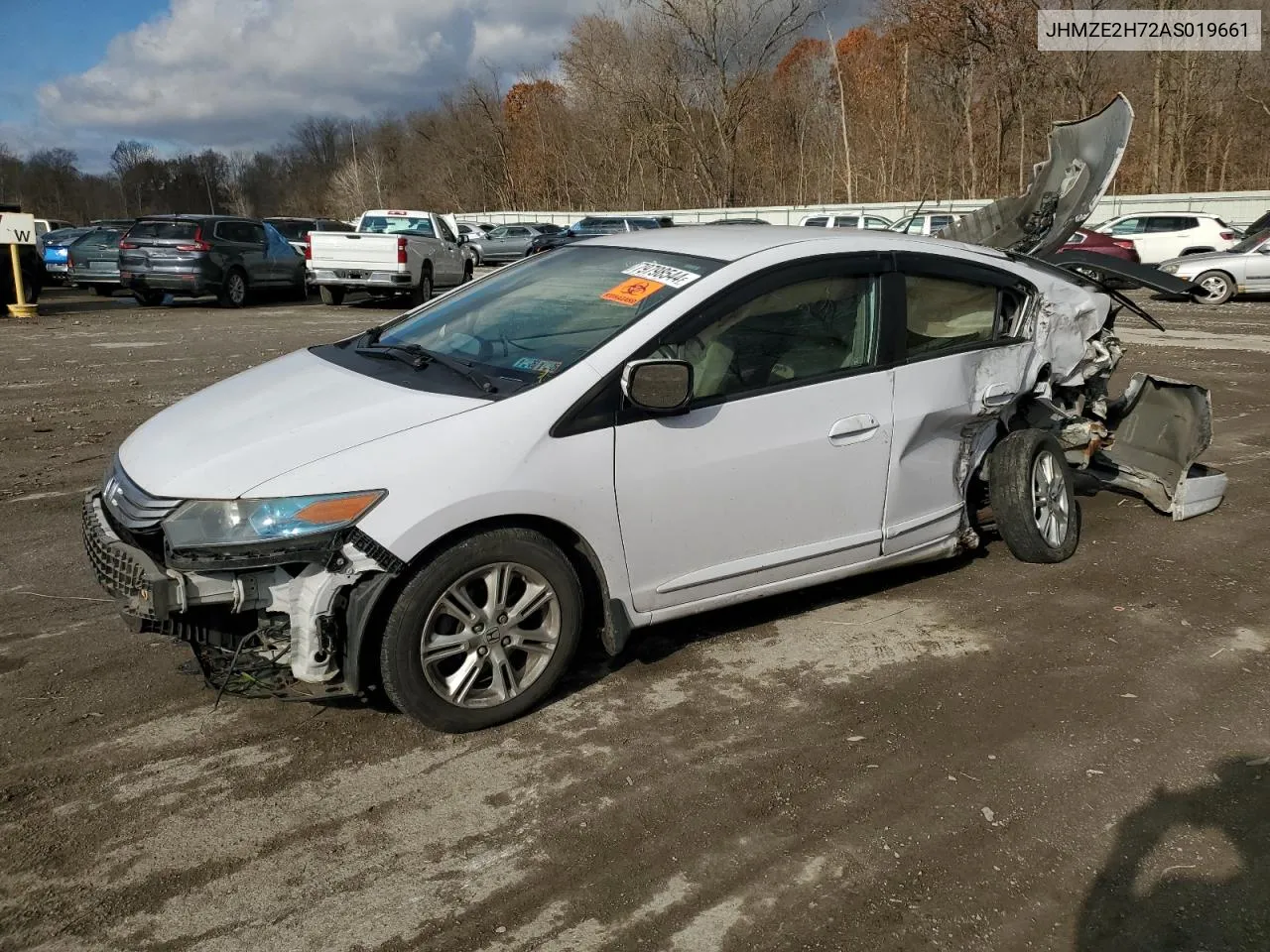 2010 Honda Insight Ex VIN: JHMZE2H72AS019661 Lot: 79798544