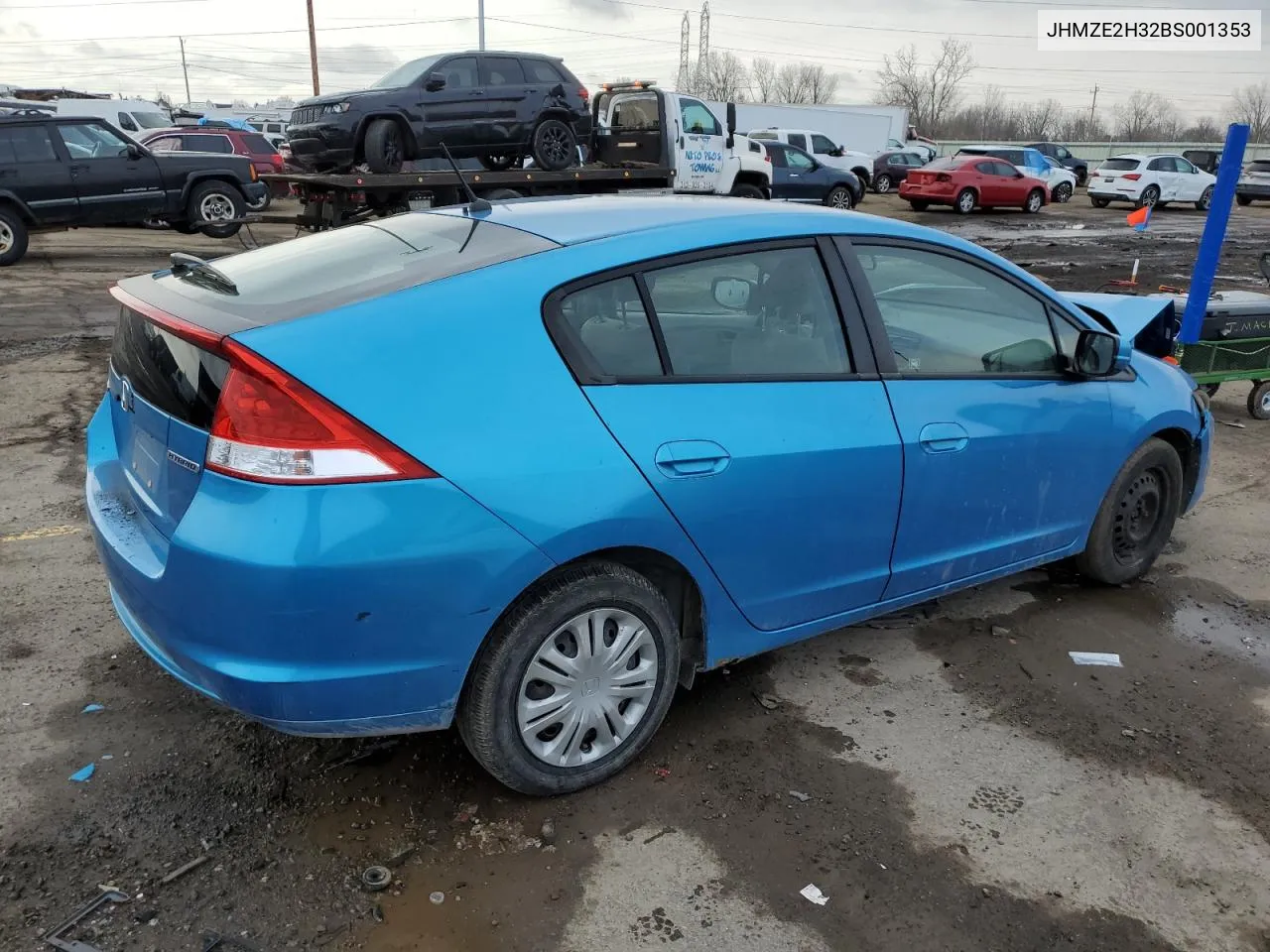 2011 Honda Insight VIN: JHMZE2H32BS001353 Lot: 49194314