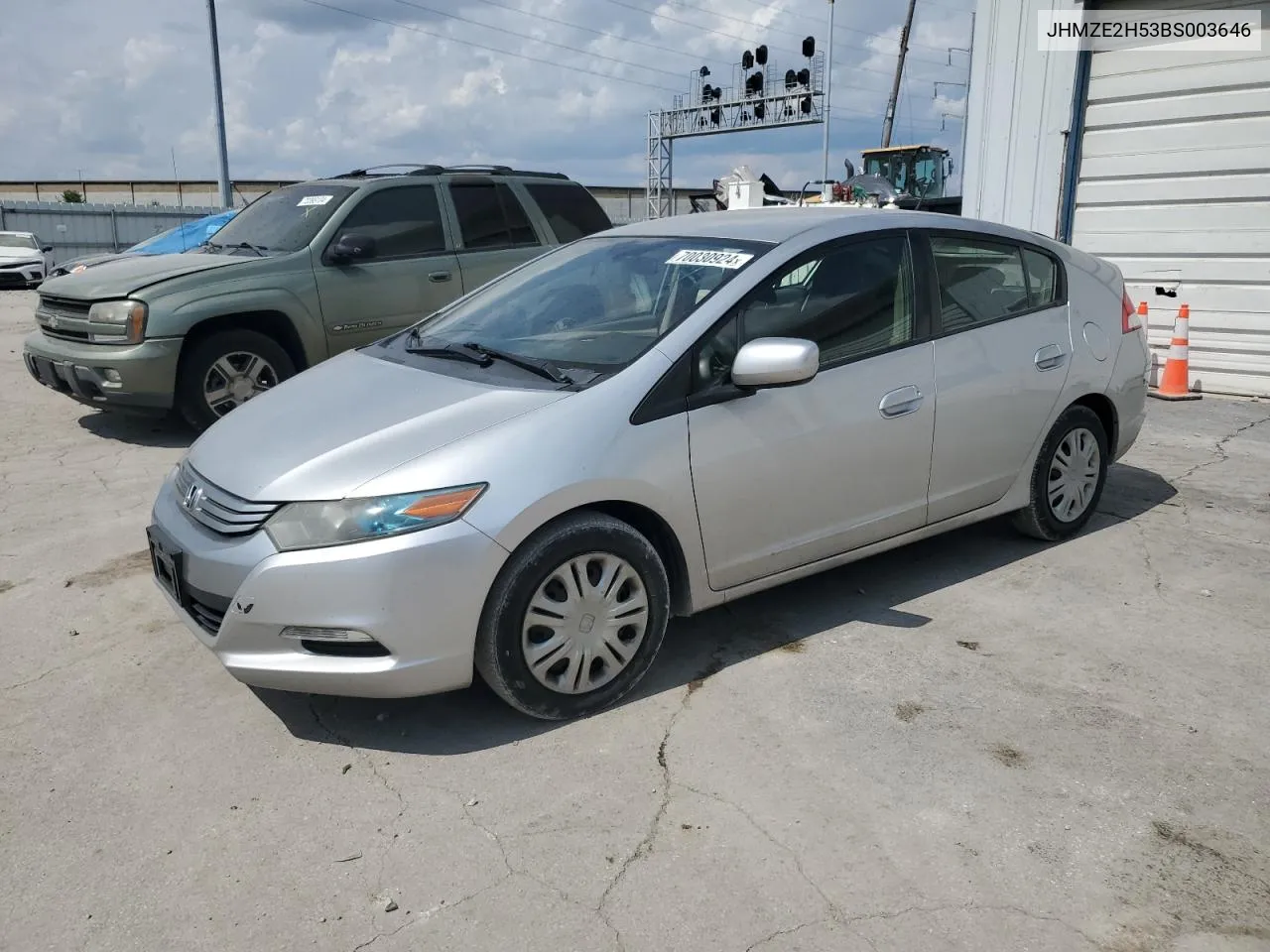 2011 Honda Insight Lx VIN: JHMZE2H53BS003646 Lot: 70030924