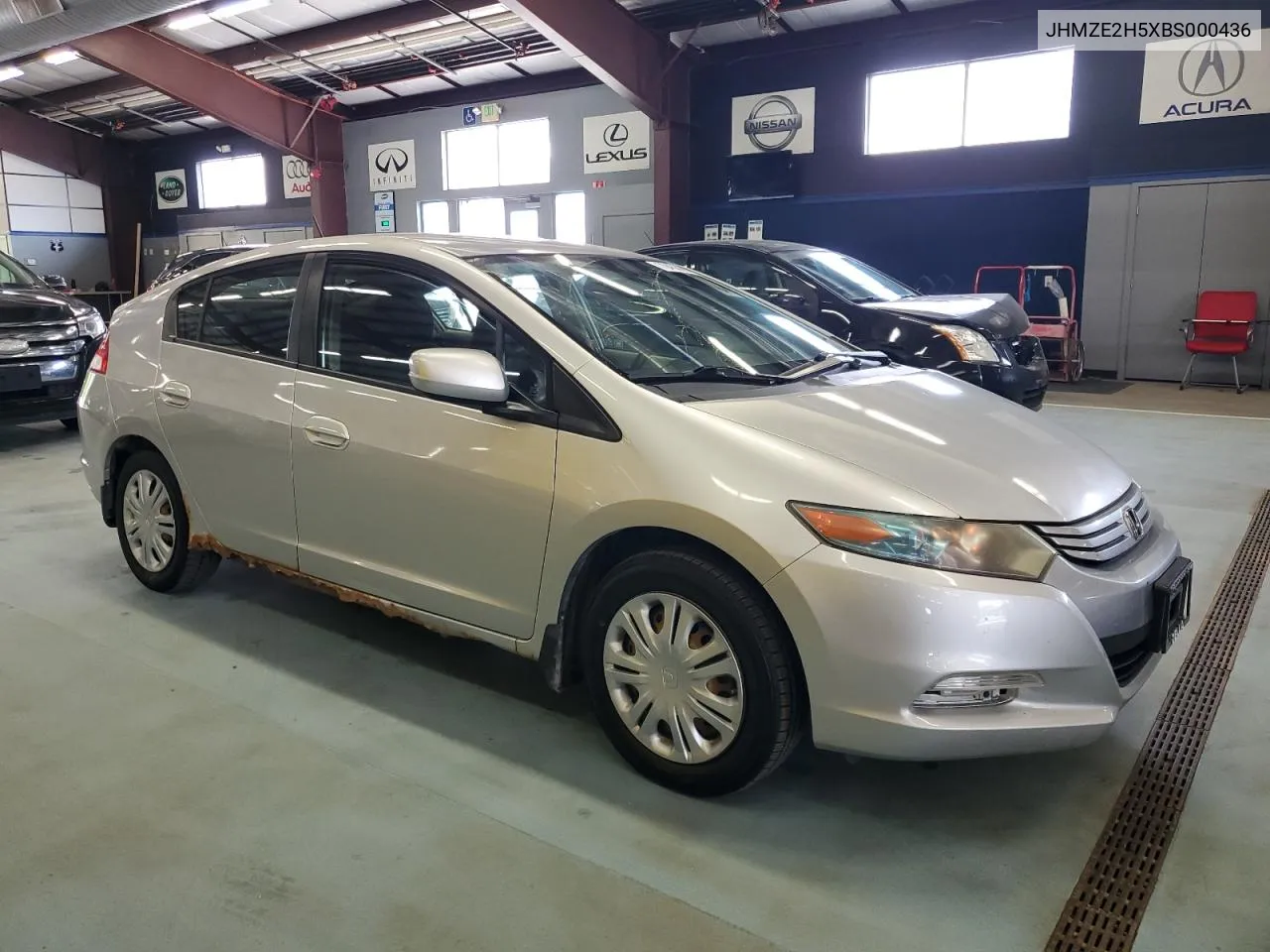 2011 Honda Insight Lx VIN: JHMZE2H5XBS000436 Lot: 70453994