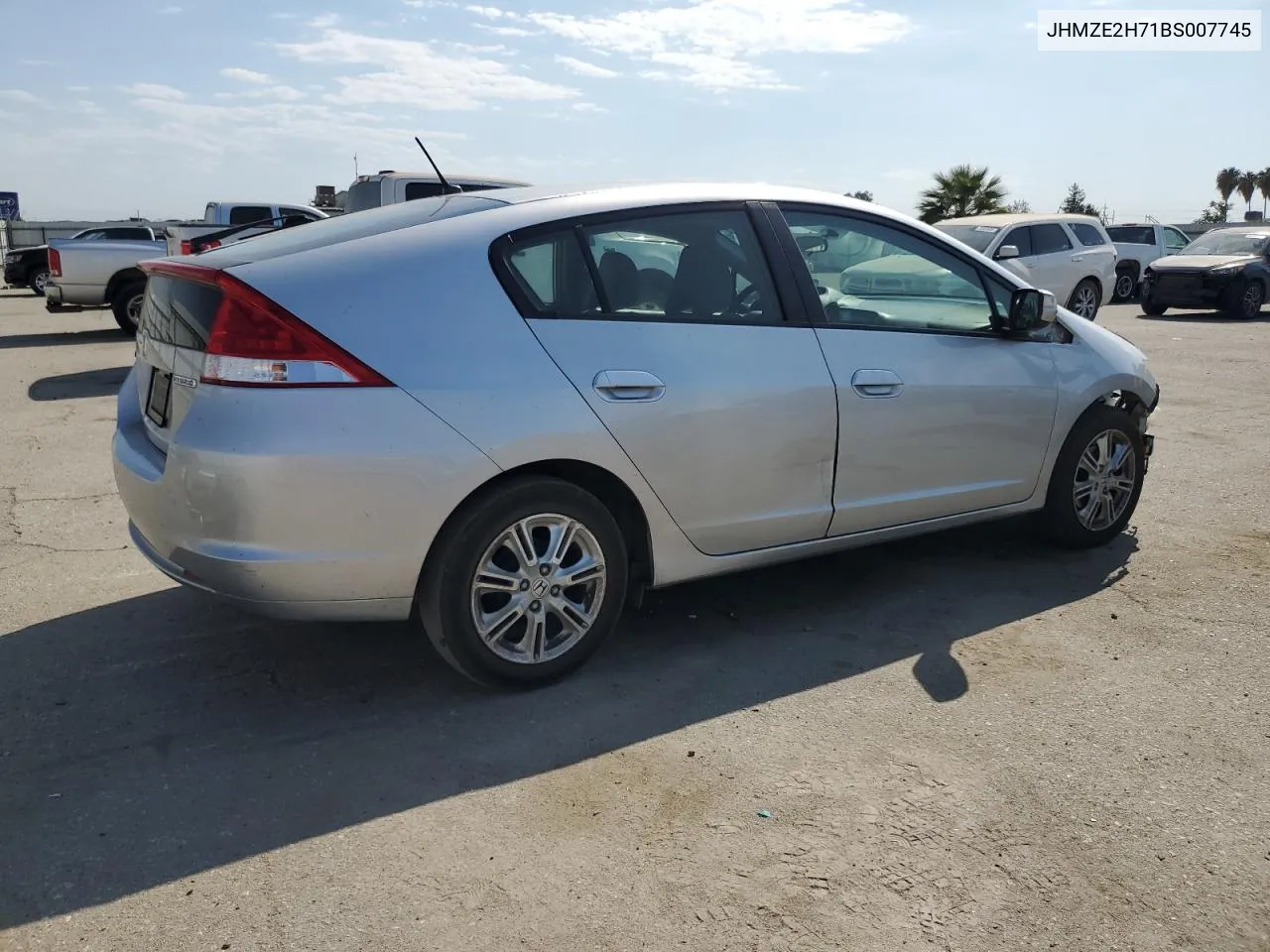 2011 Honda Insight Ex VIN: JHMZE2H71BS007745 Lot: 70469324