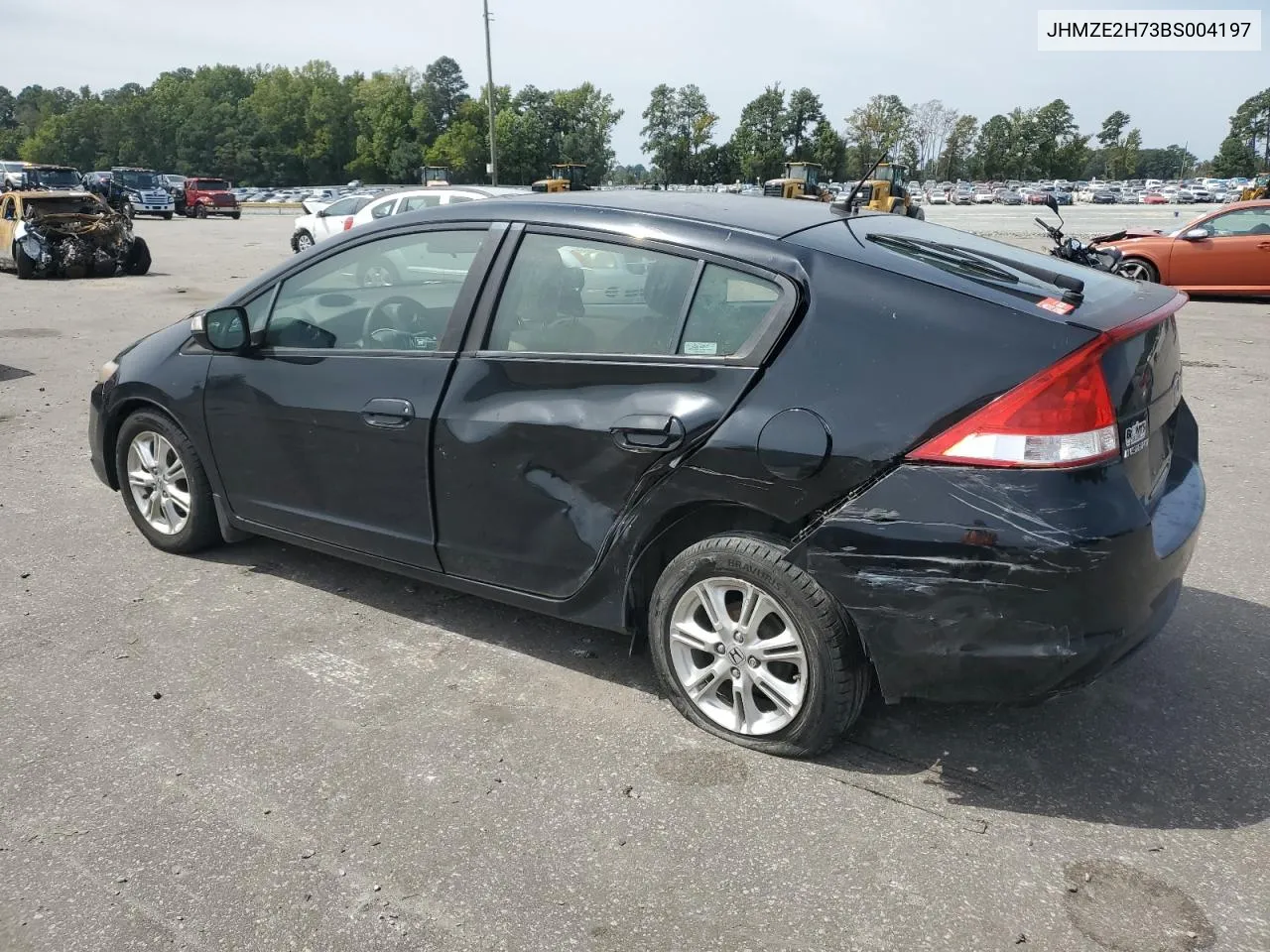 2011 Honda Insight Ex VIN: JHMZE2H73BS004197 Lot: 71279064