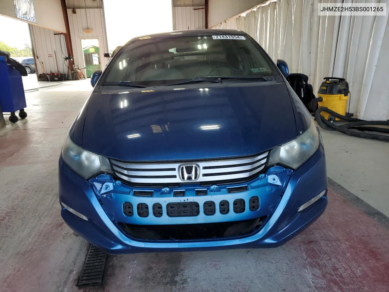 JHMZE2H53BS001265 2011 Honda Insight Lx