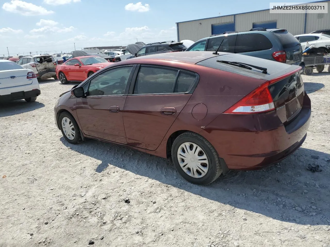 2011 Honda Insight Lx VIN: JHMZE2H5XBS003711 Lot: 71760484