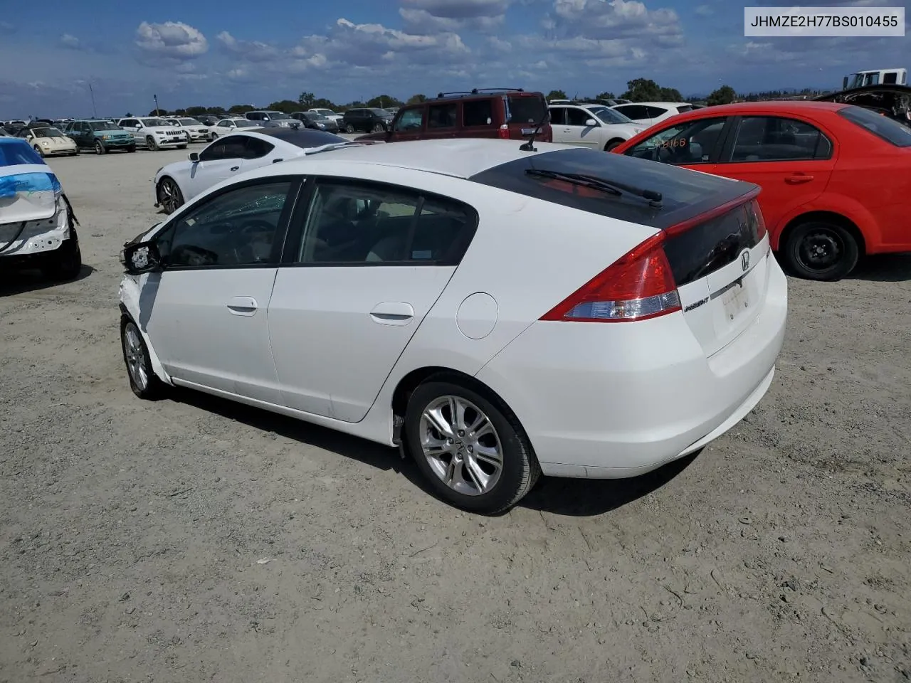 2011 Honda Insight Ex VIN: JHMZE2H77BS010455 Lot: 71838114