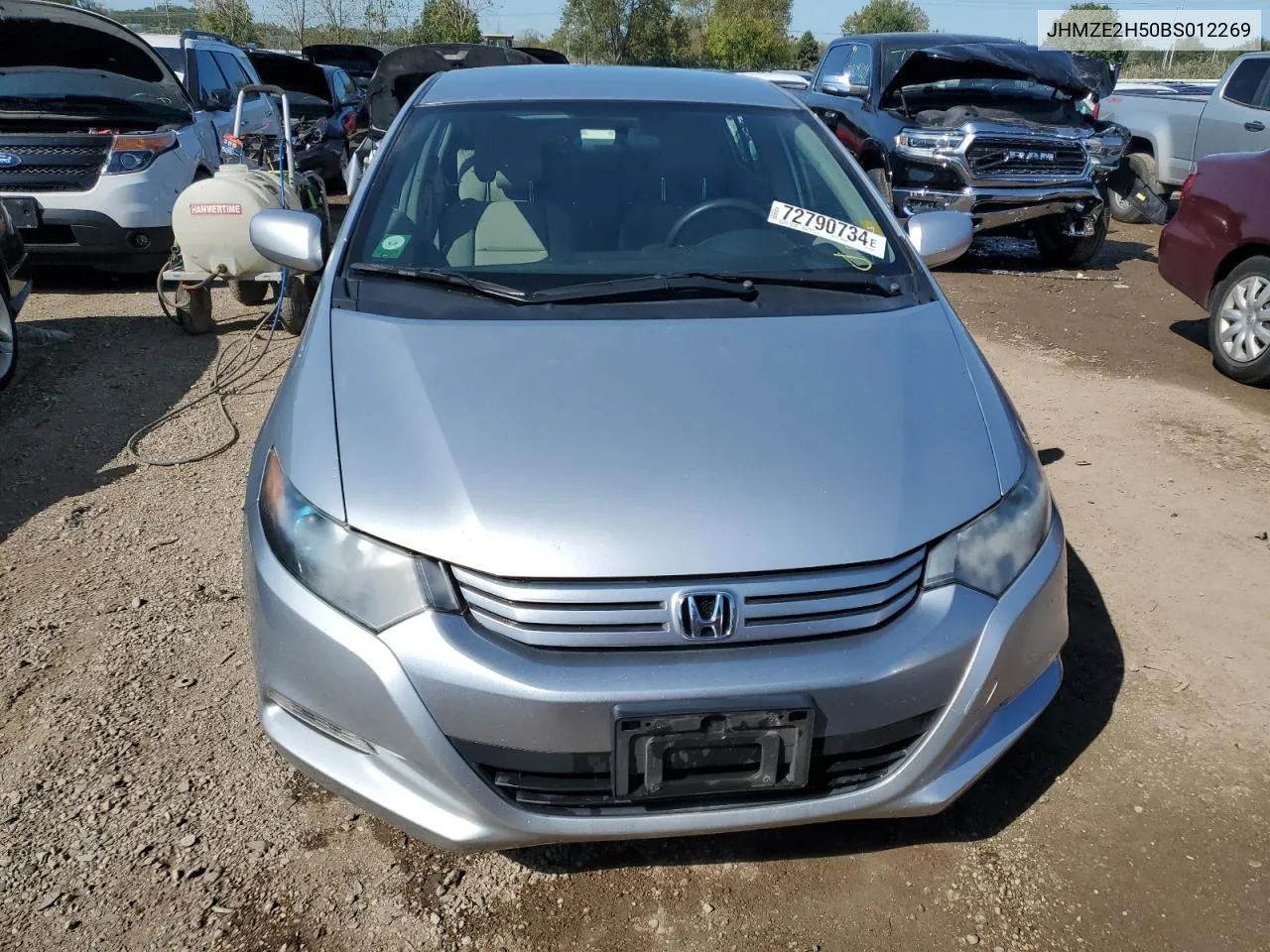 2011 Honda Insight Lx VIN: JHMZE2H50BS012269 Lot: 72790734