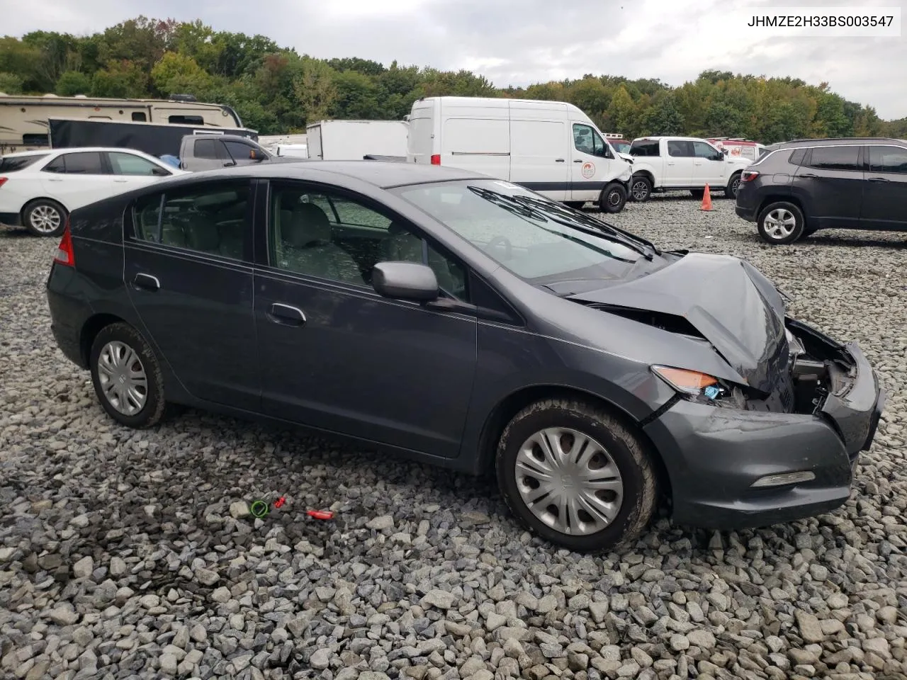 2011 Honda Insight VIN: JHMZE2H33BS003547 Lot: 73825754