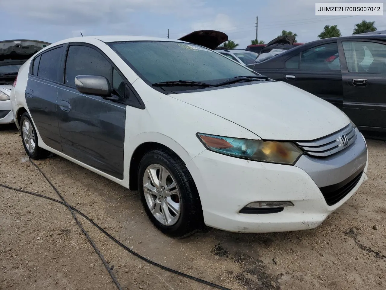 2011 Honda Insight Ex VIN: JHMZE2H70BS007042 Lot: 74529704