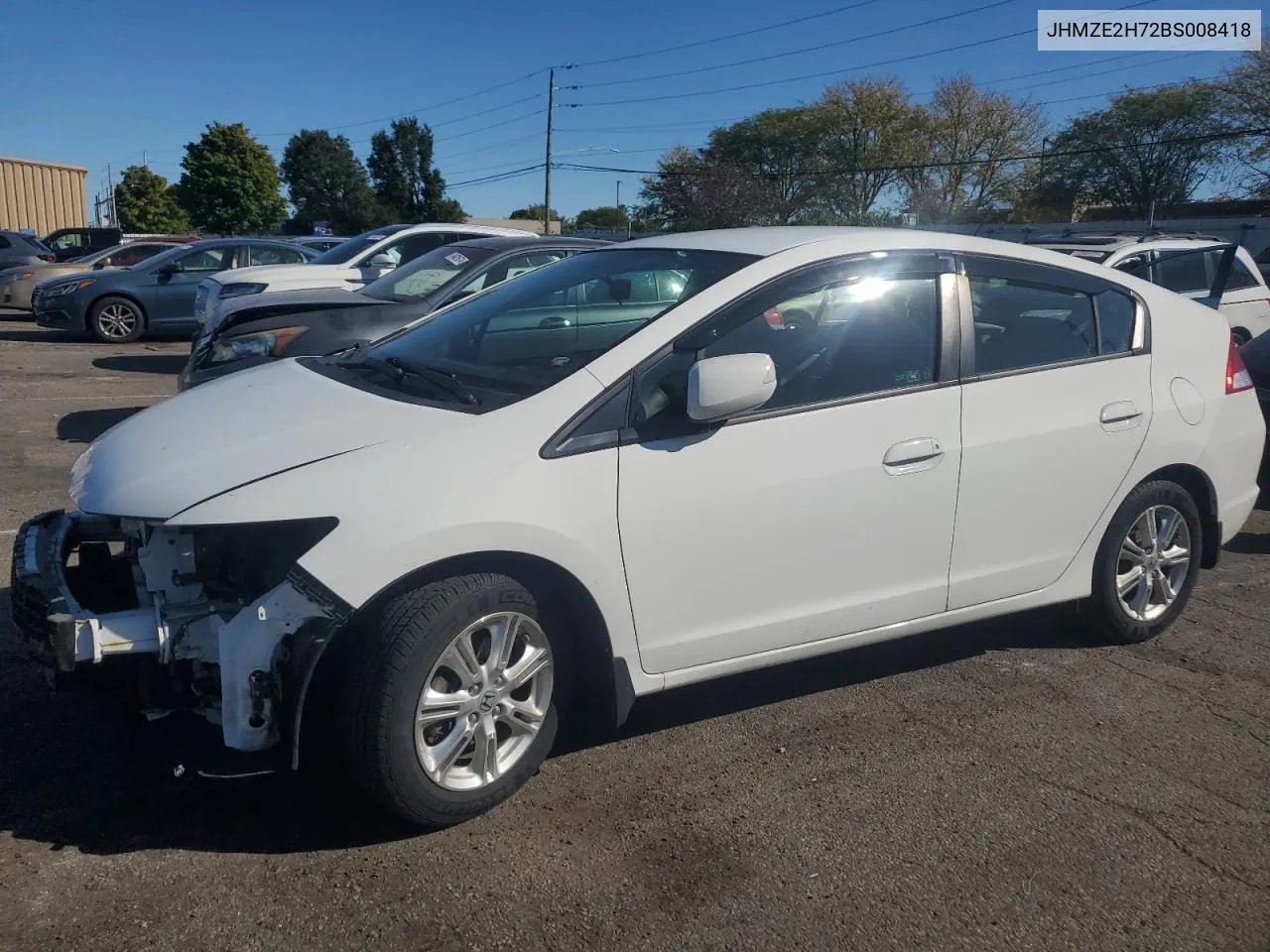 2011 Honda Insight Ex VIN: JHMZE2H72BS008418 Lot: 74696154