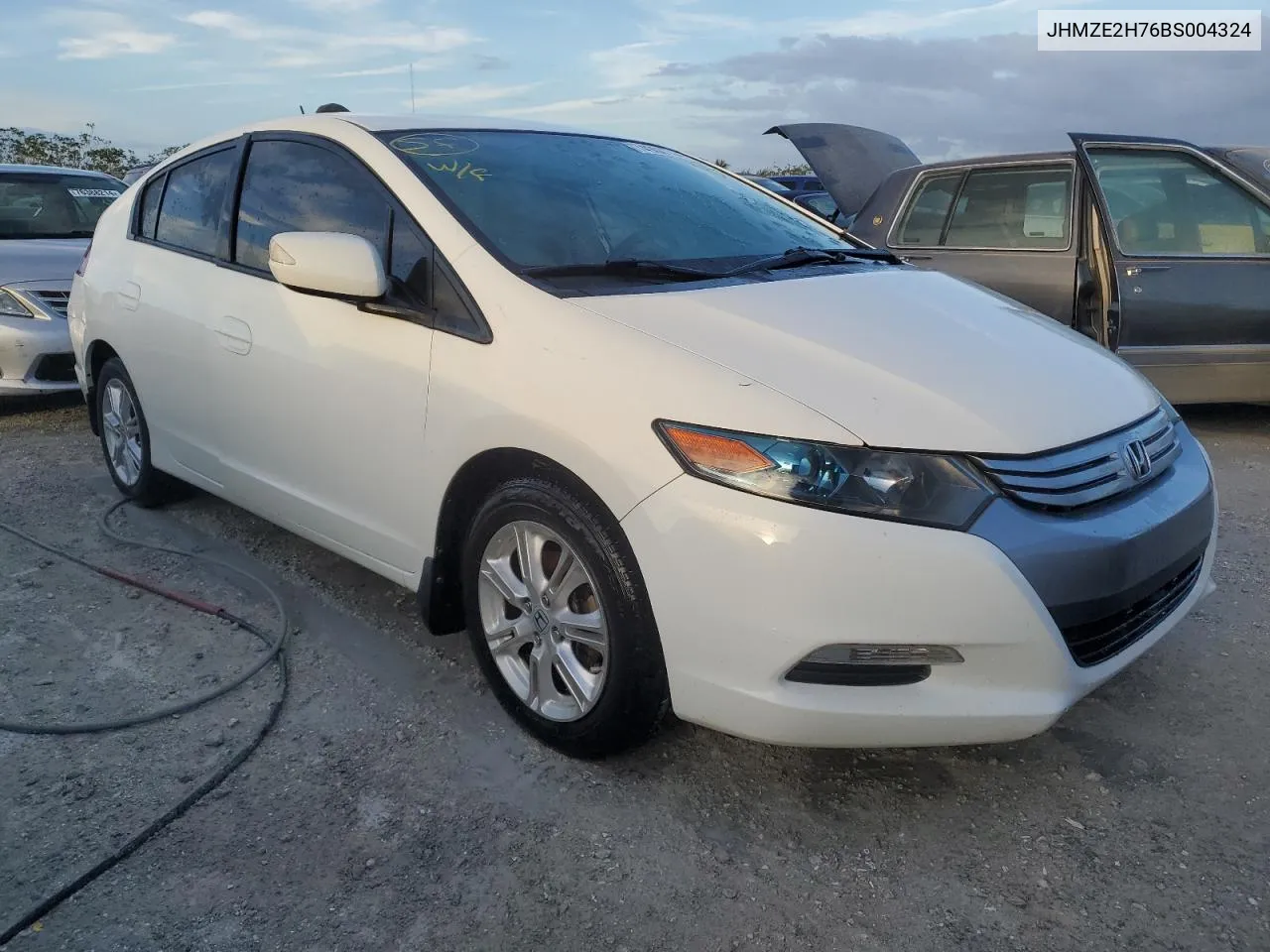 2011 Honda Insight Ex VIN: JHMZE2H76BS004324 Lot: 74900744