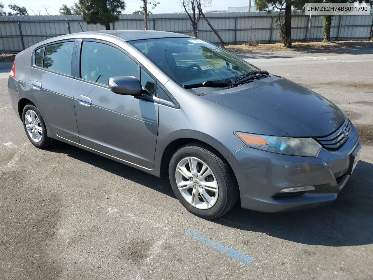 2011 Honda Insight Ex VIN: JHMZE2H74BS011790 Lot: 75060284