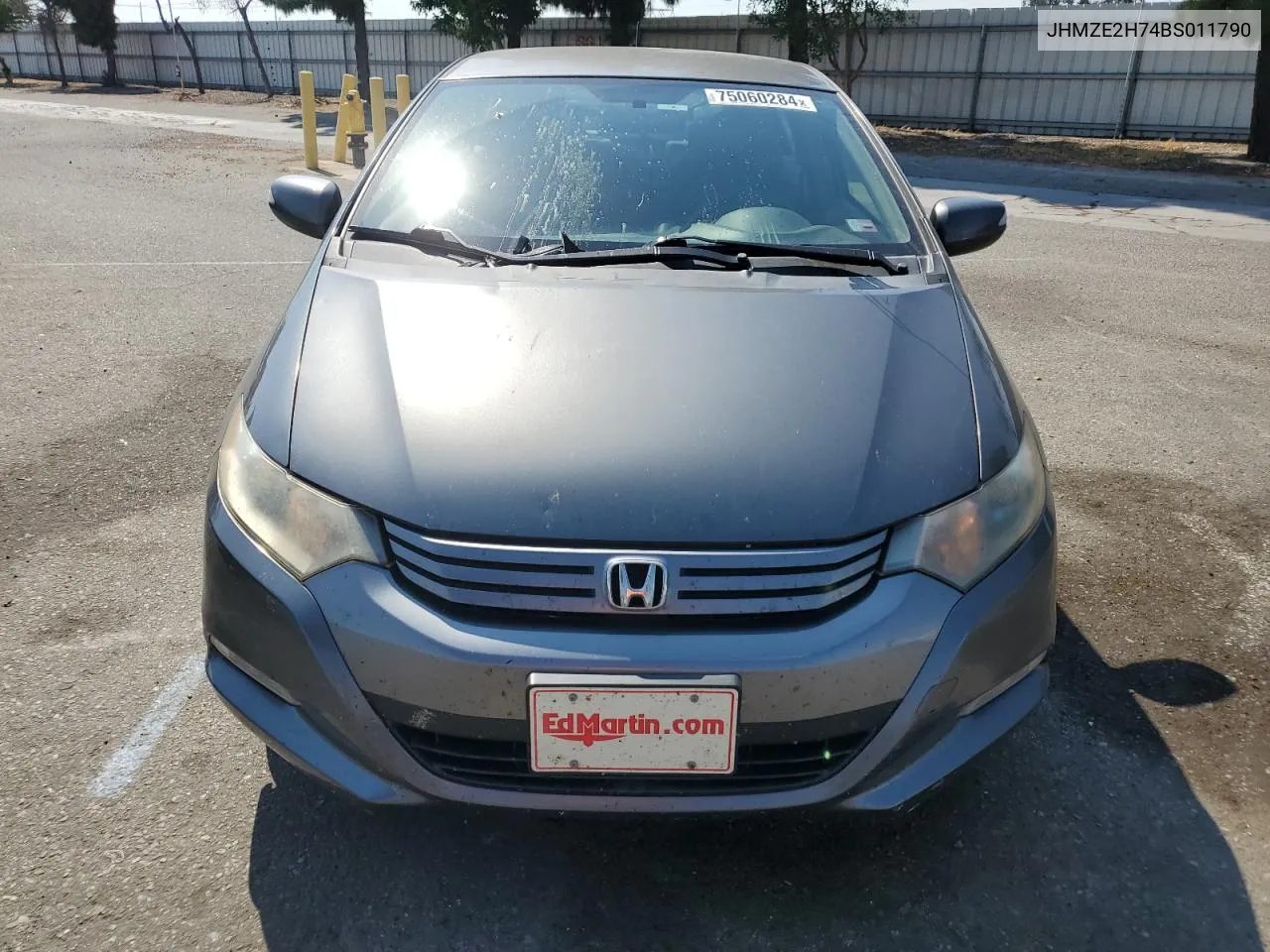 2011 Honda Insight Ex VIN: JHMZE2H74BS011790 Lot: 75060284