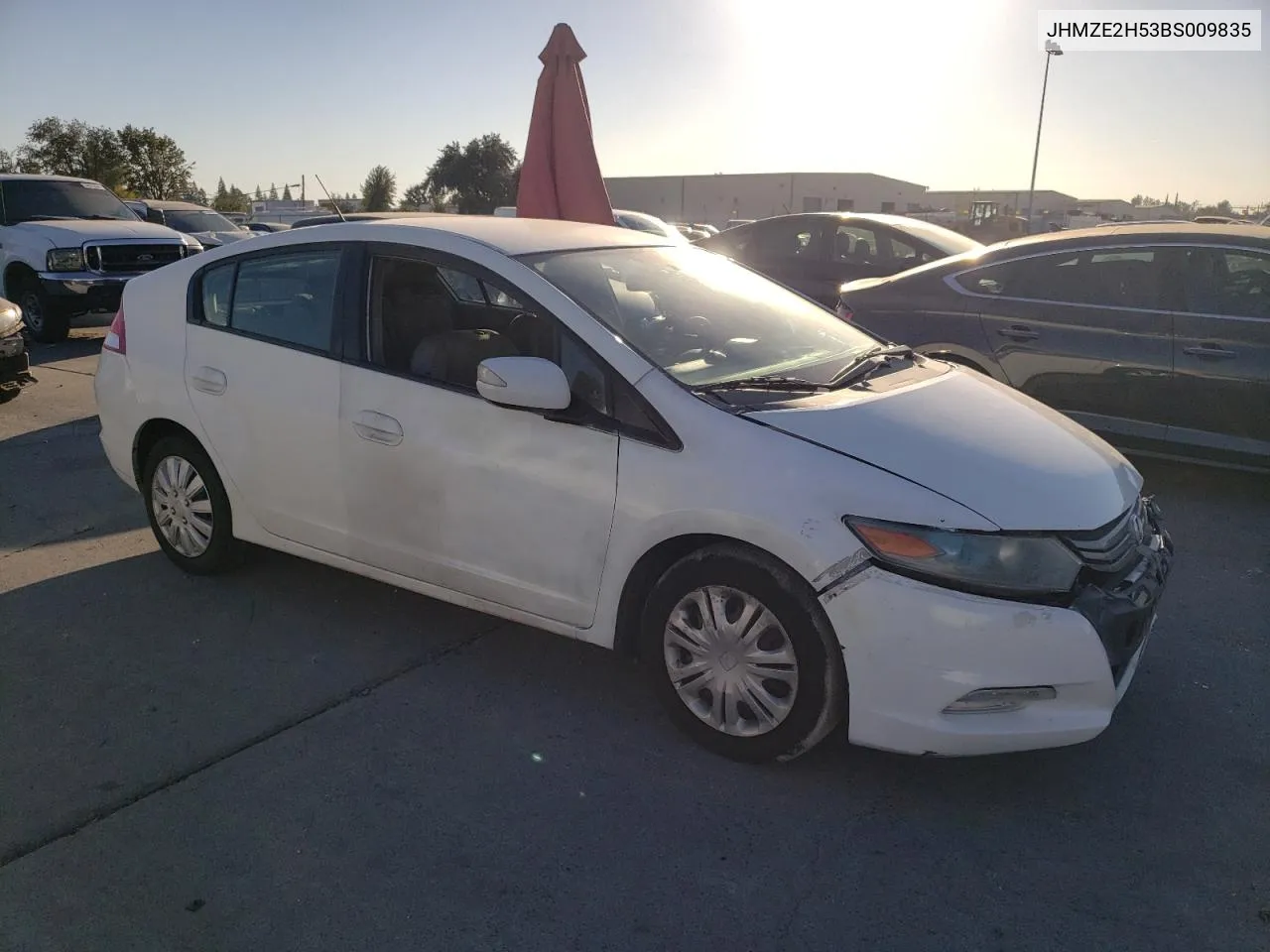 2011 Honda Insight Lx VIN: JHMZE2H53BS009835 Lot: 75063834