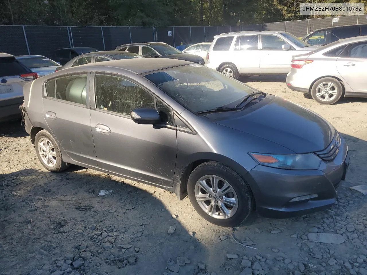 2011 Honda Insight Ex VIN: JHMZE2H70BS010782 Lot: 75535654