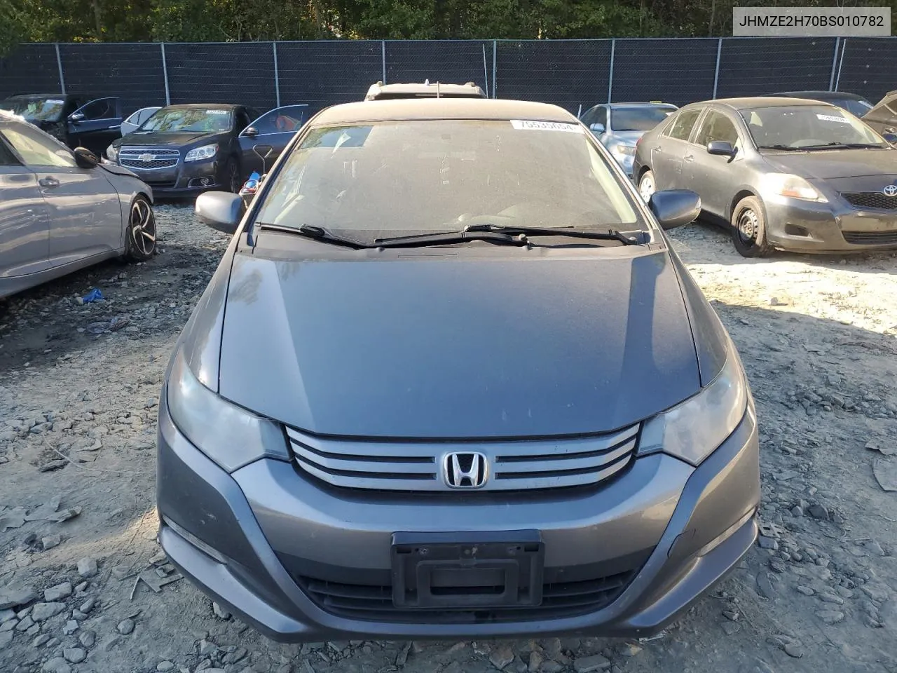 2011 Honda Insight Ex VIN: JHMZE2H70BS010782 Lot: 75535654