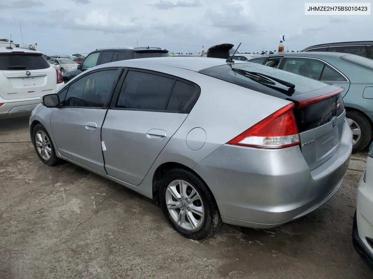 2011 Honda Insight Ex VIN: JHMZE2H75BS010423 Lot: 76048384