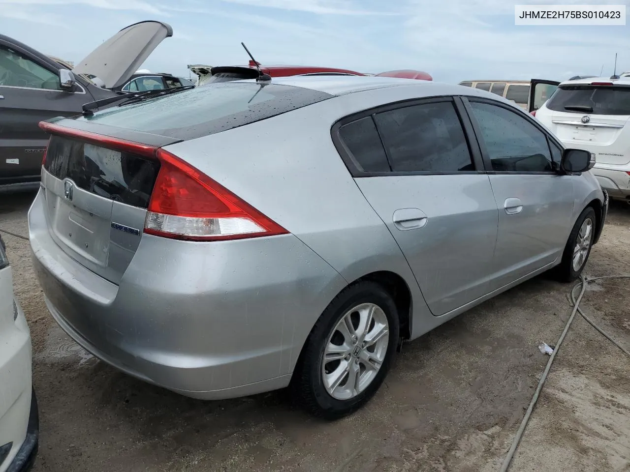 2011 Honda Insight Ex VIN: JHMZE2H75BS010423 Lot: 76048384