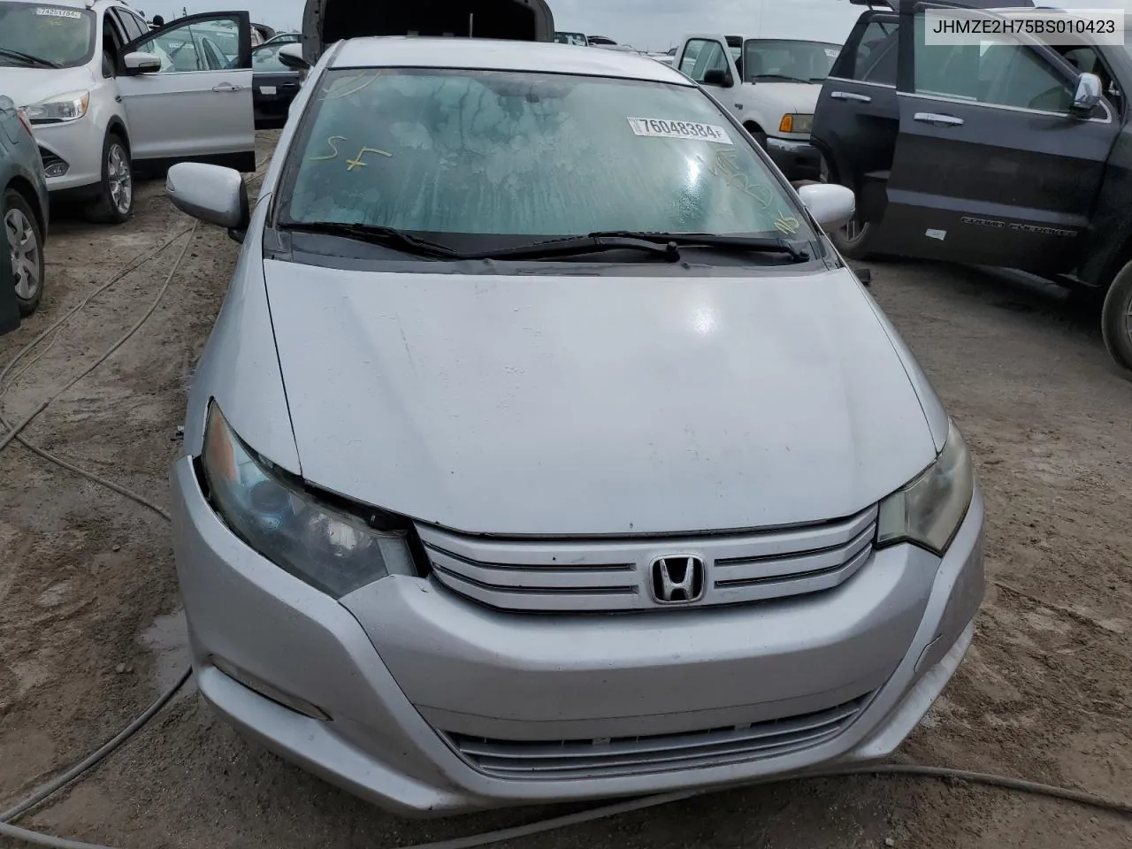 2011 Honda Insight Ex VIN: JHMZE2H75BS010423 Lot: 76048384