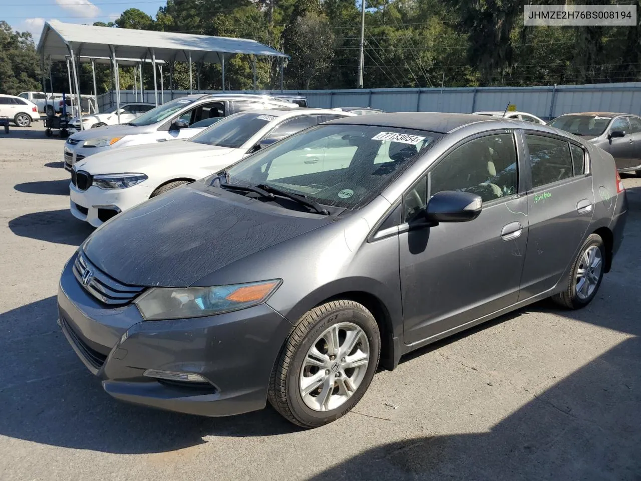 2011 Honda Insight Ex VIN: JHMZE2H76BS008194 Lot: 77133054