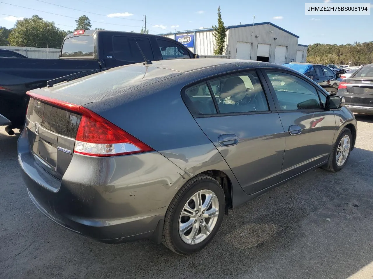 2011 Honda Insight Ex VIN: JHMZE2H76BS008194 Lot: 77133054