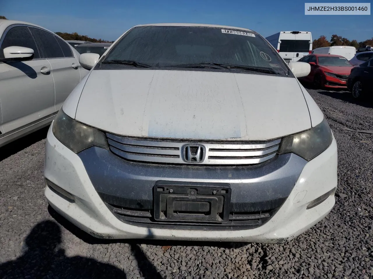 2011 Honda Insight VIN: JHMZE2H33BS001460 Lot: 77365824